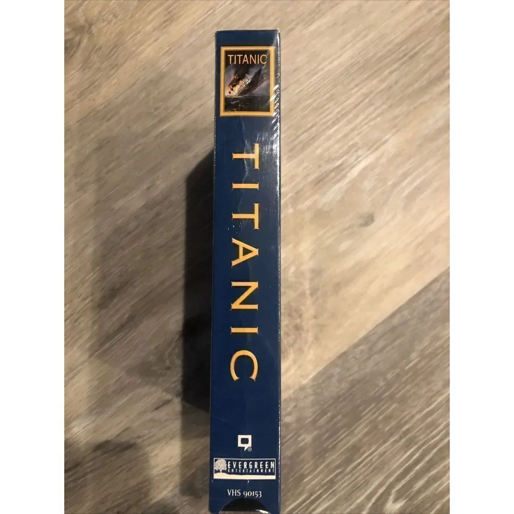 THE TITANIC VHS George C. Scott  Tim Curry, Catherine Zeta Jones. Sealed